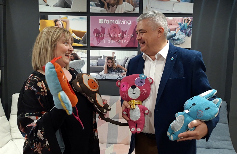 Los peluches contra el cáncer infantil de Aspanoa y Famaliving