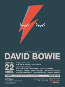 Concierto tributo a David Bowie a beneficio de Aspanoa