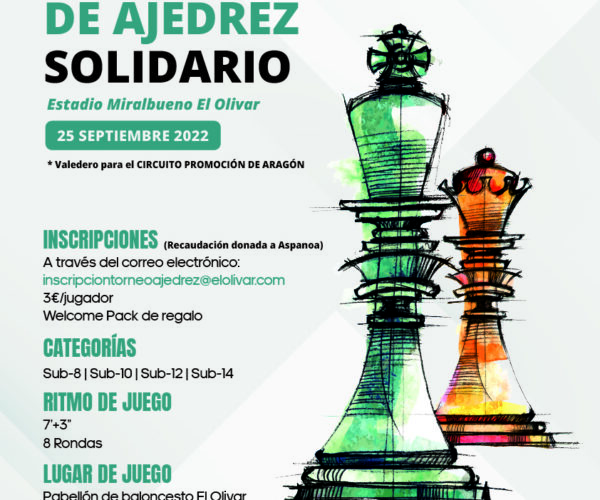 Torneo ajedrez infantil Aspanoa El Olivar