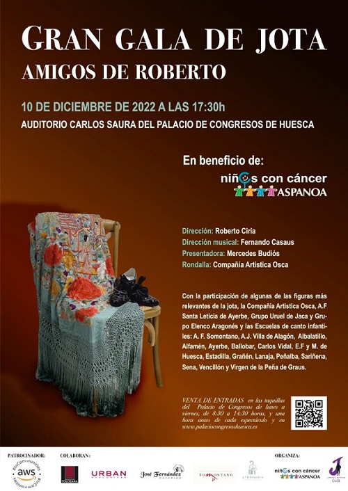 Cartel Gala Jota 2022 Roberto Ciria Aspanoa