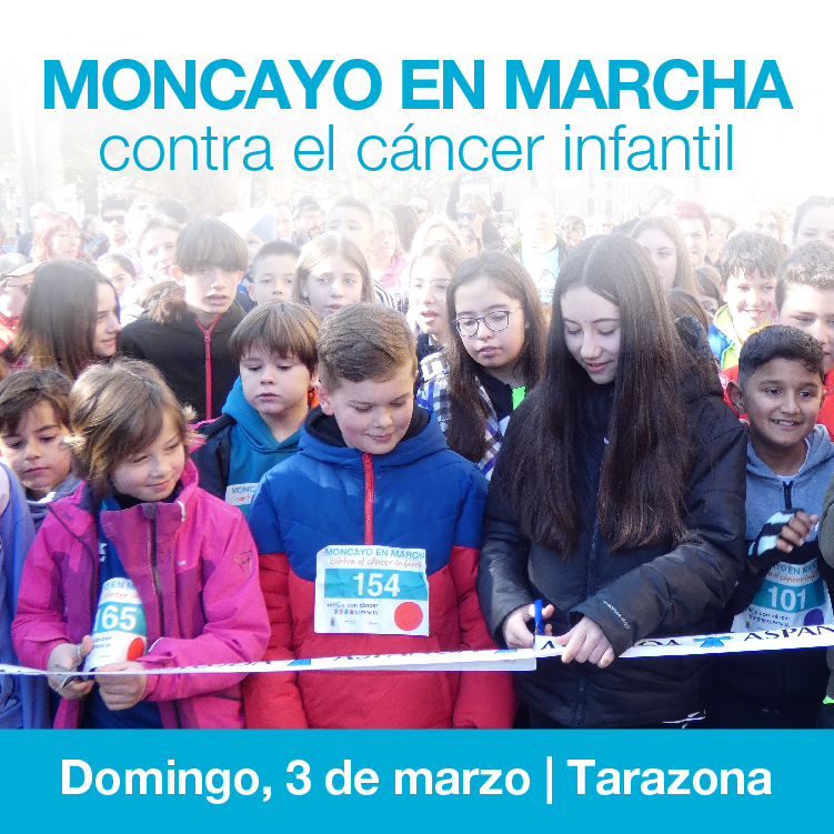 Marcha Tarazona cáncer infantil