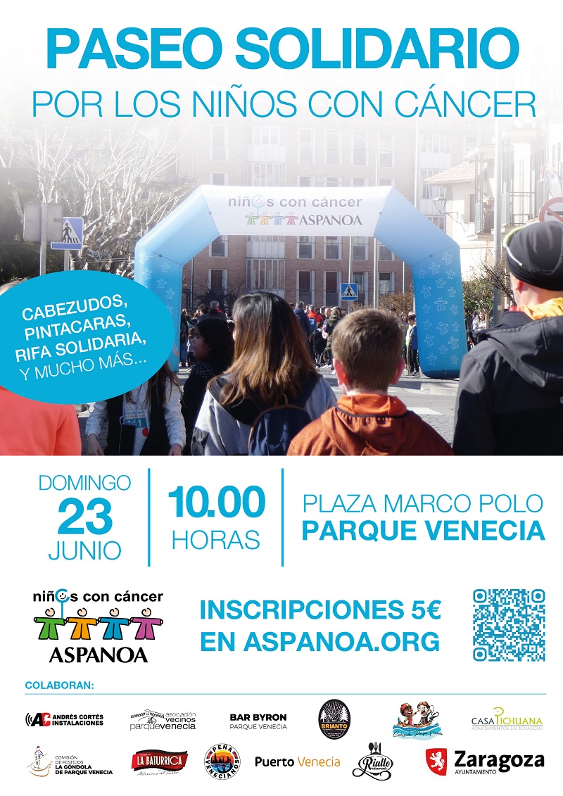 Paseo solidario Parque Venecia Aspanoa