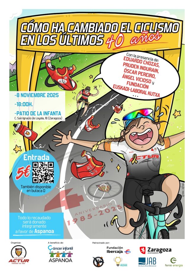Coloquio ciclista solidario