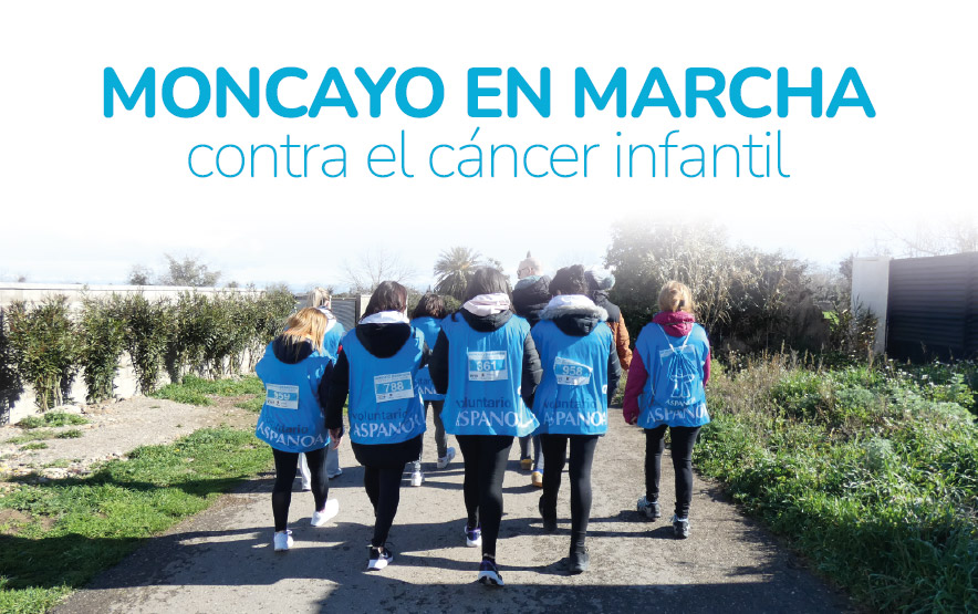 Marcha Moncayo Tarazona Aspanoa Cáncer Infantil