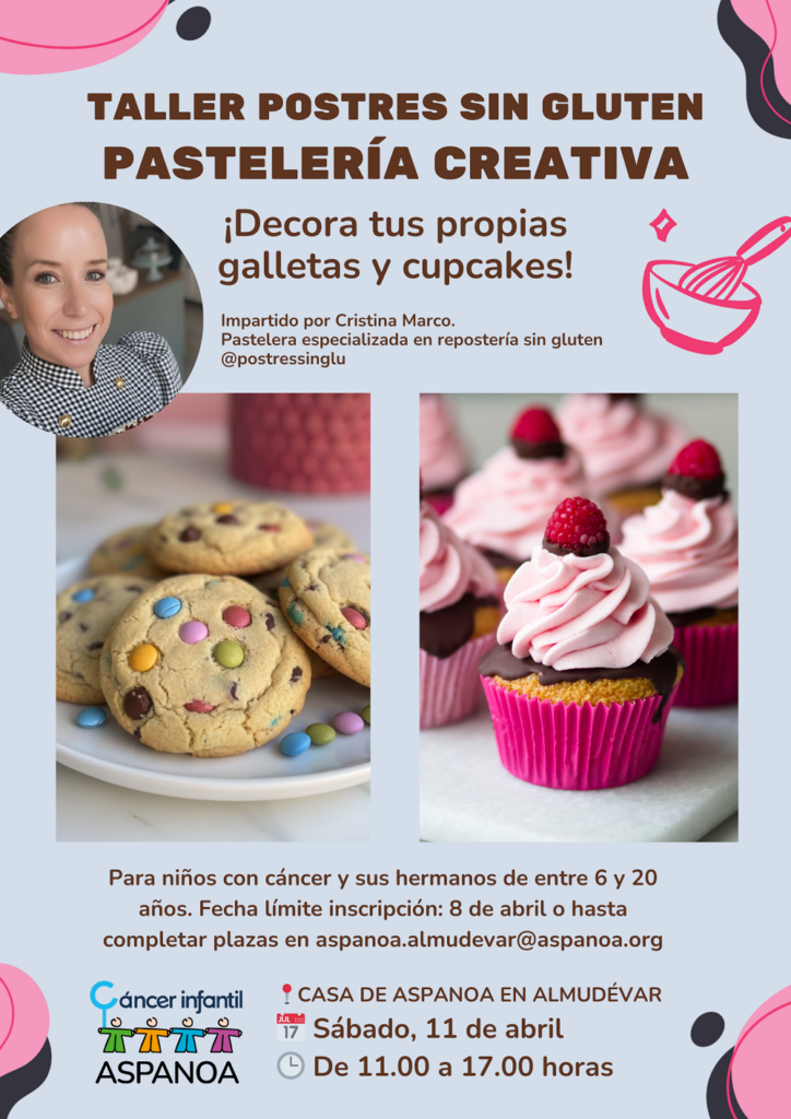 Talleres de cocina Niños con cáncer Almudévar