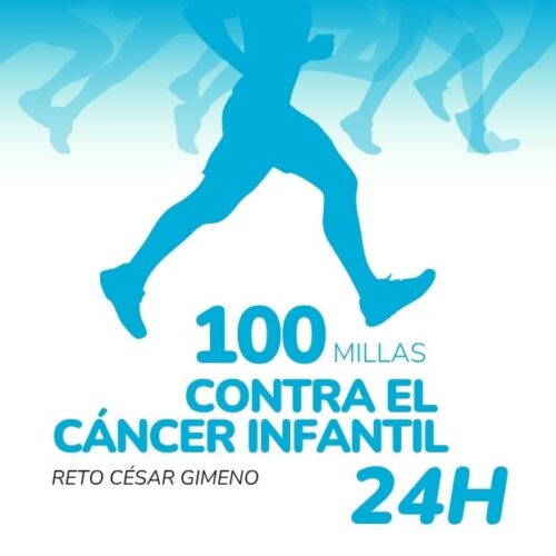 100 millas contra el cáncer infantil: el reto de César Gimeno