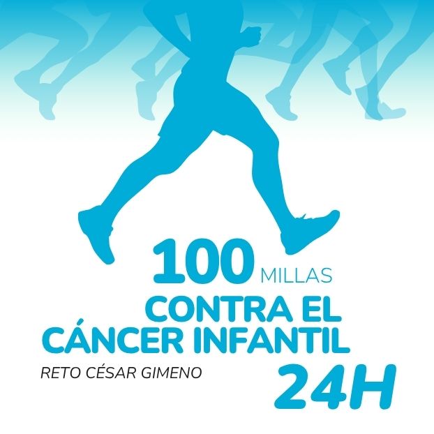 100 millas contra el cáncer infantil: el reto de César Gimeno